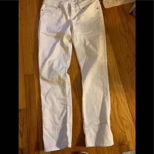Limited white jeans hardly worn!